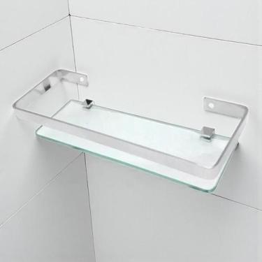 Imagem de Suporte Porta Shampoo Prateleira De Vidro - CasaH