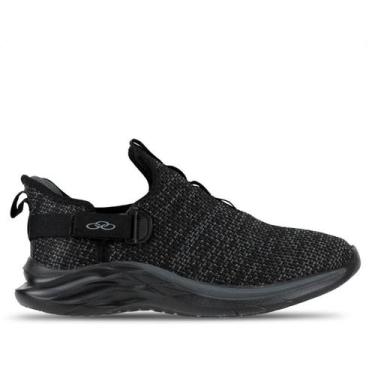 Imagem de Tênis Infantil Olympikus Maneiro Menino, Preto, Chumbo, 29