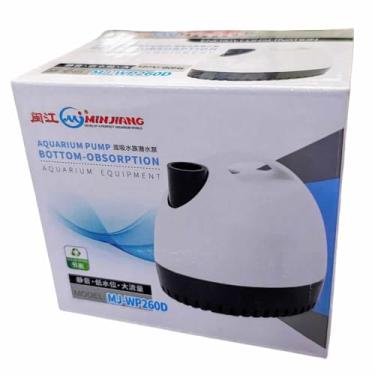 Imagem de Bombinha Submersa Minjiang 350 L/H Aquário Fontes 260D 220V