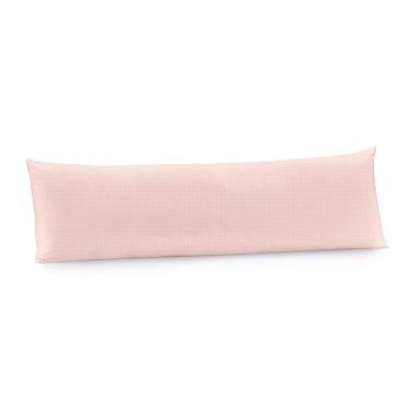 Imagem de Fronha Body Pillow 40cm x 1,30m  Altenburg Algodão Lux 200 Fios  Inspire Rosa
