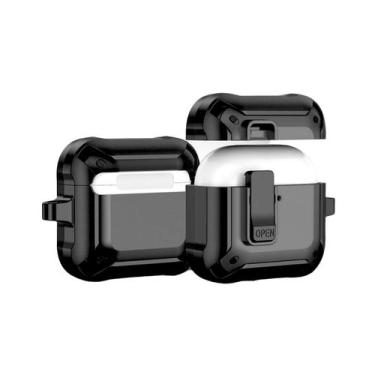 Imagem de Capa Protetora Nerdcase Compatível com AirPods 4, Silicone Resistente,