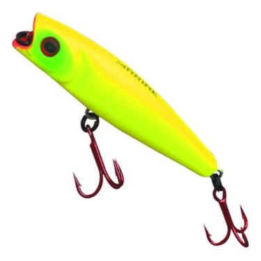 Imagem de Isca Artificial Stick One 65 Para Pesca Com Garateias Reforçadas Marine Sports (24 - Amarelo Limão)