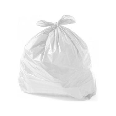 Imagem de Saco De Lixo Branco 40 Litros Intermediario 100 Unidades - Higipack