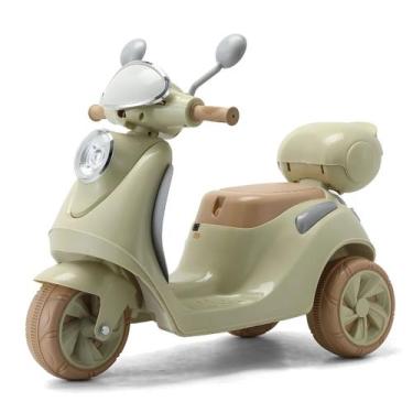 Imagem de Mini Moto Infantil Elétrica Bella Clássica Lambreta 6 volts Luz e Som 