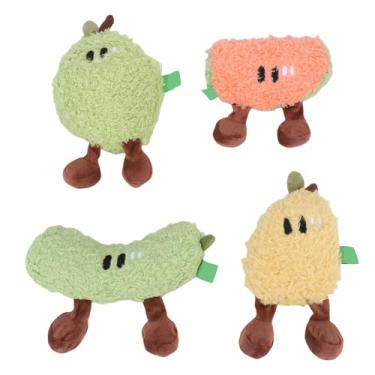 Imagem de Fockety Brinquedo de Dentição Catnip, Brinquedo Interativo de Pelúcia para Gatos Com Som Enrugado para Gatinhos Internos, Infundido Com Catnip, Superfície de Textura Macia para a Saúde