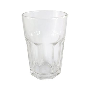 Imagem de Conjunto de Copos de Vidro, Transparente, 350ml, Design Clássico, 12cm Altura, Kit com 3 Unidades, Ideal para Bebidas