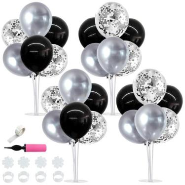 Imagem de Suporte para balões, peça central, decoração de mesa, conjunto TONIFUL