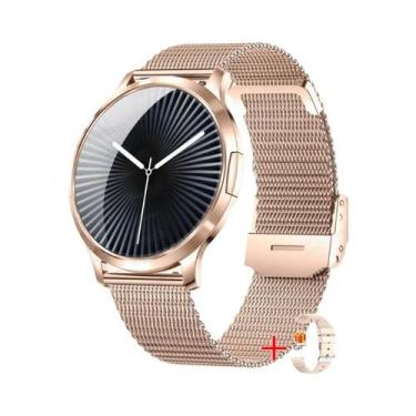 Imagem de Relógio Inteligente Ultra Fino Para Mulheres De 1,32 Polegadas, IP68 À