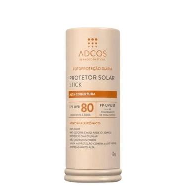 Imagem de Protetor Solar Adcos Tonalizante Base Stick Fps80 17g- Nude