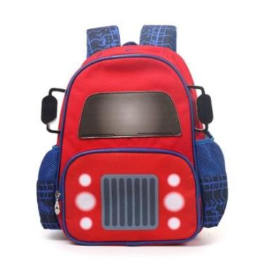 Imagem de Mochila Escolar Infantil Yins Caminhão 14pol. Menino - Ref YS42330/YS42277-Unissex