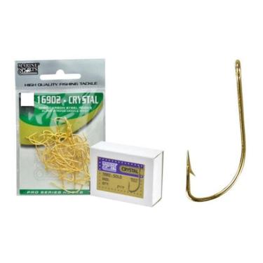 Imagem de Anzol Crystal 16902 Nº 14 Marine Sports Cartela Com 50Un