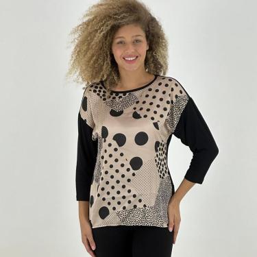 Imagem de Blusa Realist Manga 3/4 com Estampa Feminina-Feminino