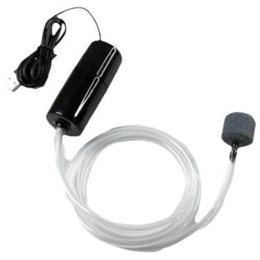 Imagem de Bomba de Oxigênio USB Silenciosa para Aquário Ultra Baixo Consumo Energia Oxigenador Criação Peixes Aquários Pequenos e Médios Lagoas Pesca