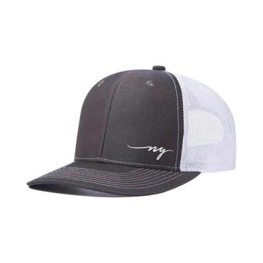 Imagem de Boné De Beisebol Unissex Ajustável Em Malha Respirável Com Estampa De 