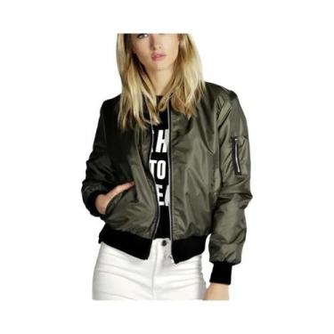 Imagem de 2025 europeu e americano outono e inverno nova moda curta jaqueta com 