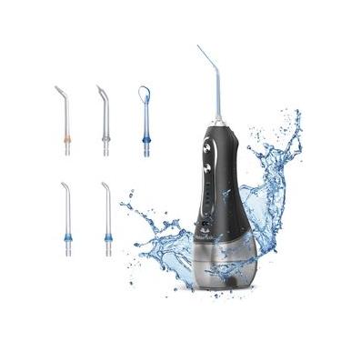 Imagem de IRRIGADOR ORAL SEM FIO JET CLEAN - RELAXMEDIC Preto
