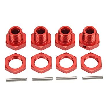 Imagem de aqxreight 4Set RC Wheel 17mm Alumínio Hex Drive Hub Adaptador Com Pinos para ARRMA 1/8 KARTON 4WD CarBlue para Alumínio Máximo e Assim Feito Hex RC Roda Resistente é o Durável Wheel HubRC (#1)