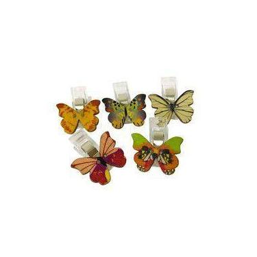 Imagem de Clips prendedores de tecido para Quilting e Patchwork - Borboletas 10 