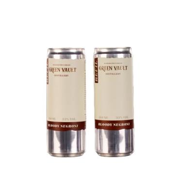 Imagem de REFIL Green Vault - Bloody Negroni 720 ml em LATA (2 x 360ml)