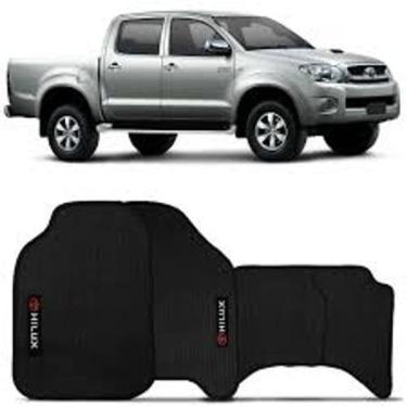 Imagem de Tapete Automotivo Hilux Cd Borracha Pvc