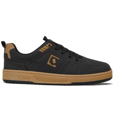 Imagem de Tênis Qix Clash Unissex  Preto Caramelo, Preto, 43