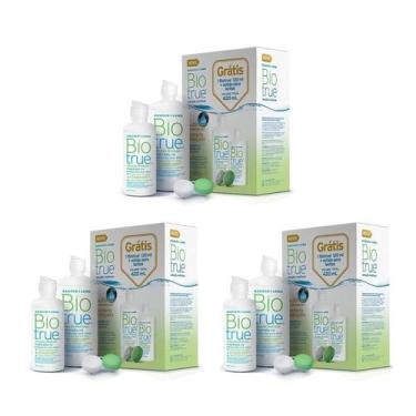 Imagem de Ivo-biotrue solução multiuso 300+120ml - Bausch & Lomb, 03 CAIXAS