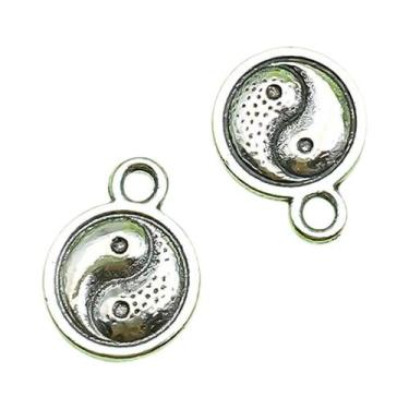 Imagem de Pingentes Antigos Prateados Em Liga Metálica, 30 Peças, Vários Estilos