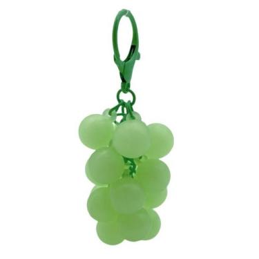 Imagem de Chaveiro Glowing Grape Creative Luminous Fruit PVC 51g - yiweisai