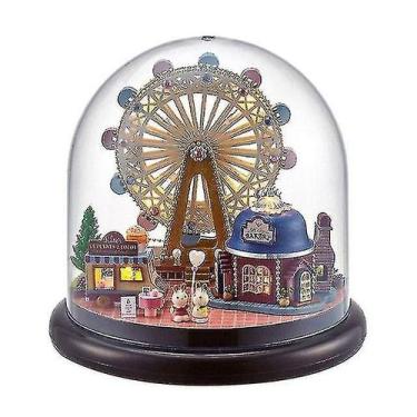 Imagem de Doll House Cutebee Miniature DIY com móveis para crianças - Gloome Sto