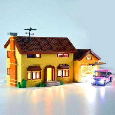 Imagem de Kit de iluminação SEEMEY LED para LEGO The Simpsons House 71006
