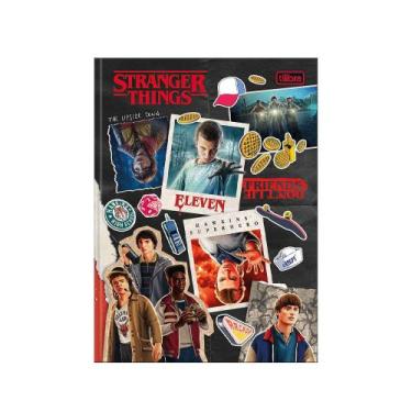 Imagem de Caderno Colegial Brochura Stranger Things Capa Dura 80 Folhas Tilibra 