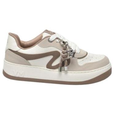 Imagem de Tênis Feminino Casual Via Marte 209014 Bege-Feminino