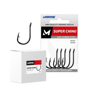 Imagem de Cartela anzol super chinu Strong Blacknickel - Marine Sports, 2