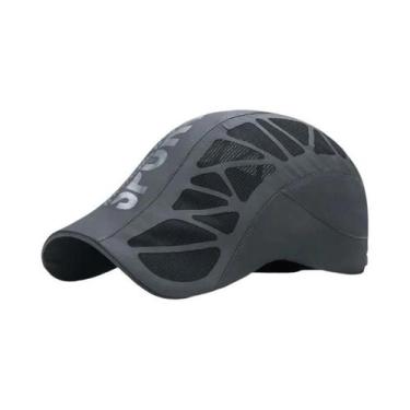 Imagem de Boné Esportivo Masculino De Secagem Rápida E Respirável Com Tela, Desi