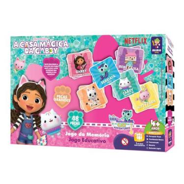 Imagem de Jogo da Memória 24 pares Gabby - TCS