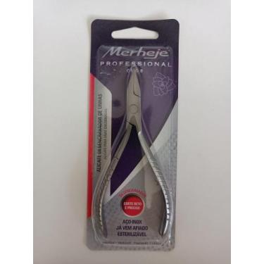 Imagem de Cortador de unha profissional ,corte reto , desencravador ,Aço inox , 