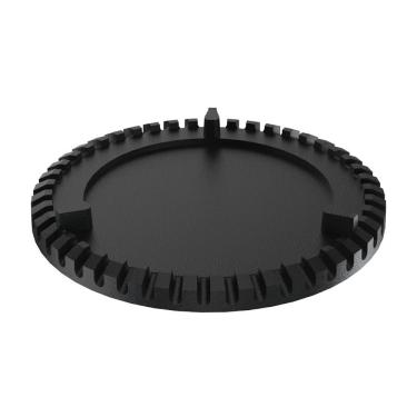 Imagem de Espalha Chama de Fogão Libaneza Queimador Econômico Simples Reto de Ferro Fundido 10cm