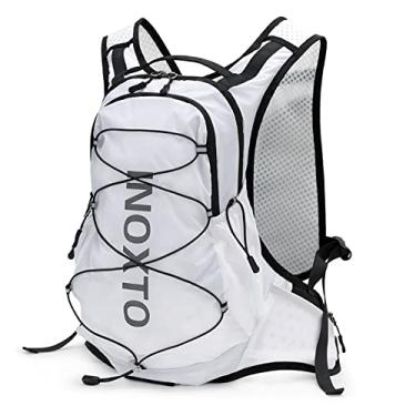 Imagem de Mochila de corrida ao ar livre 12l mochila de bicicleta colete espovo ultraleve bolsa de equitação feminina masculina respirável jogging mochila espova para acampamento caminhada ciclismo ci