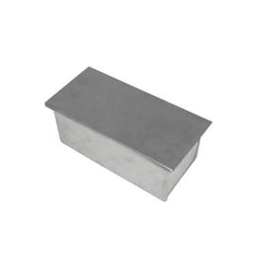 Imagem de Forma para Pão de Forma Baby com Tampa de Folha de Flandres 22x10 cm Doupan