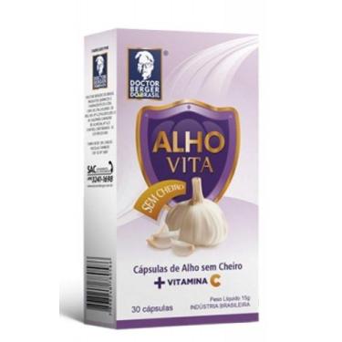 Imagem de Alho Vita Sem Cheiro + Vitamina C 30 Capsulas Doctor Berger