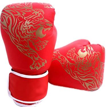 Imagem de MMA Gloves For unisex adult,Martial Arts Bag Gloves,Kickboxing Gloves With Open Palms, Boxing Gloves For Punching Bag, Sparring, boxeo en tailandia Thai, vermelho 25x17cm