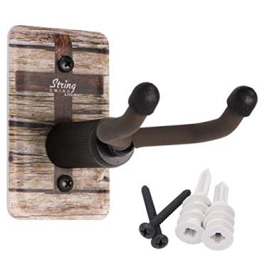 Imagem de String Swing Suporte de parede ukulele para bandolim ukele banjo – Mahalo Kala Pinaple Kamaka Luna Cordoba Concerto – Acessórios de segurança para casa ou estúdio sem capa – Cross CC60UK-CR