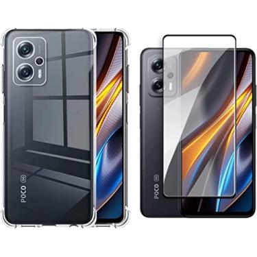 Imagem de Capa Capinha Anti Impacto + Película de Cerâmica 9D Para Poco X4 GT - (Hard Glass Store)