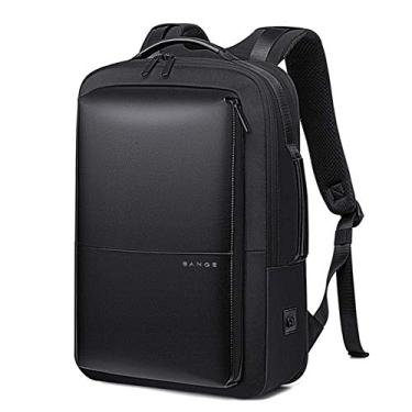Imagem de Mochila durável para escola universitária, mochila de tecido Oxford ao ar livre, mochila de viagem, caminhada e acampamento, mochila casual, externa leve, preta