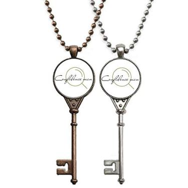 Imagem de OFFbb-USA Ambiguous Contrary Trust Chaveiro Pingente Joias Decoração de Casal