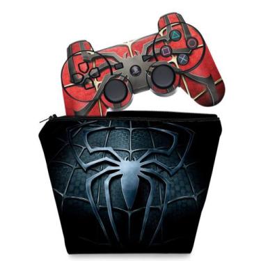 PS3 Fat Capa Anti Poeira - Homem Aranha - Pop Arte Skins