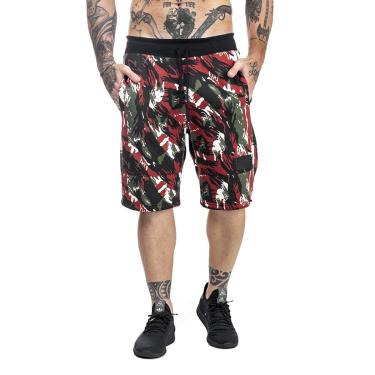 Imagem de Bermuda Overtraining Moletom Camuflada Masculina-Masculino