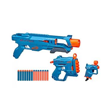 Imagem de Nerf, Kit de 3 Lançadores Elite 2.0, Cores Variadas