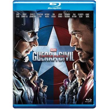 Imagem de Blu-Ray Capitão América: Guerra Civil (Novo) - Disney