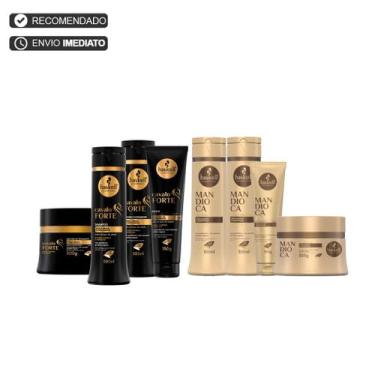 Imagem de Kit Haskell Cavalo Forte P + Mandioca P 8 Produtos